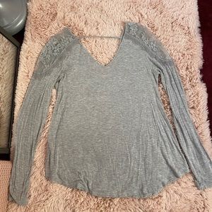 American eagle lace long sleeve